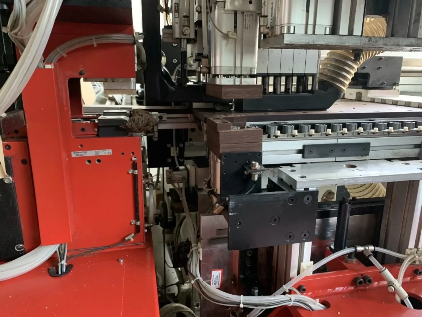 PRIESS & HORSTMANN BAT CNC Bohr und Einpressmaschine Türenfertigung Beschlagbohrmaschine - 7
