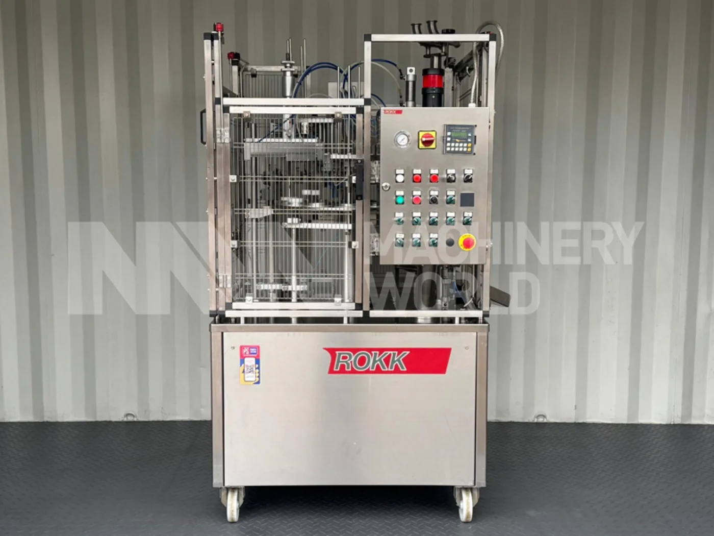 ROKK RR 3800 Ice Cream Rotary Filling Machine for 125ml CUP (Year 2008) - 1