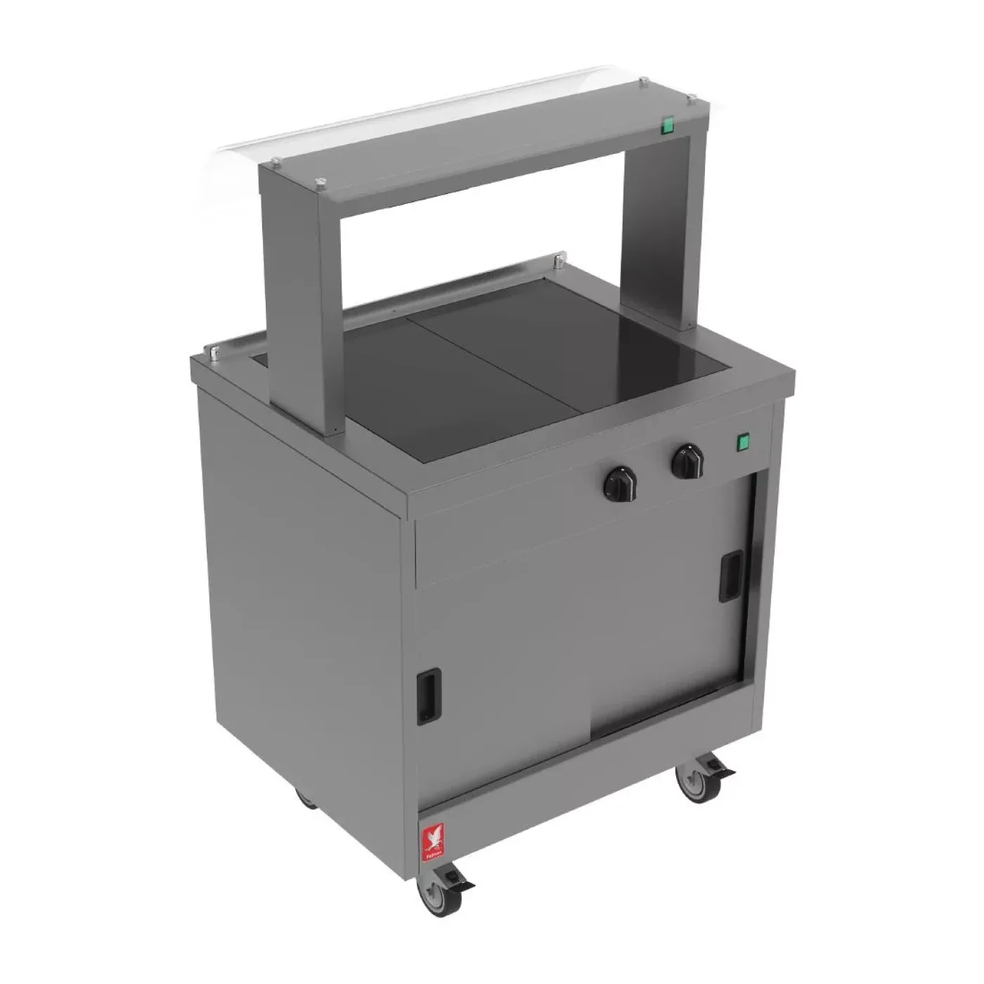 Falcon Hot Cupboard Servery Counter FC2-P - islandcatering - 1