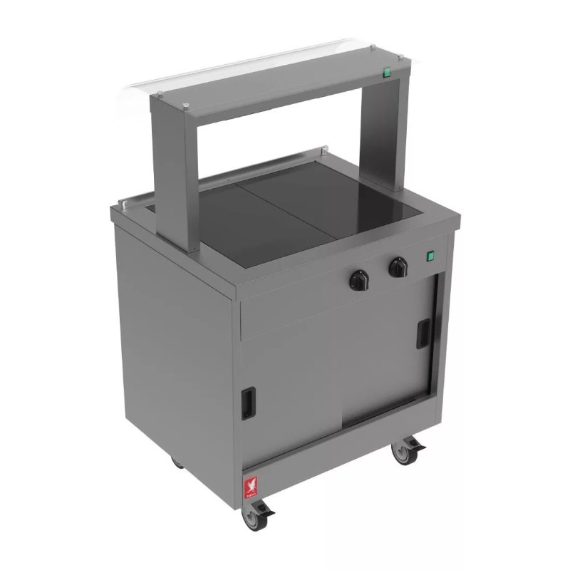 Falcon Hot Cupboard Servery Counter FC2-P - islandcatering