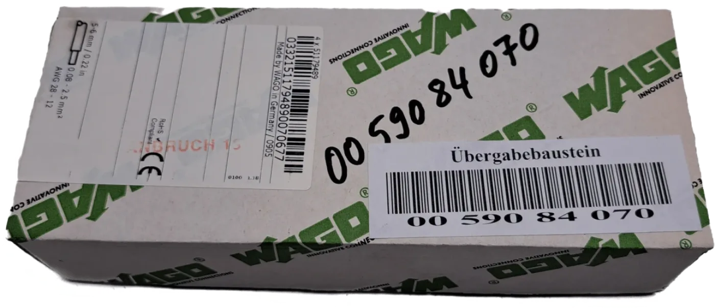 Wago Übergabemodul 289-585 - 2