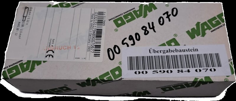 Wago Übergabemodul 289-585