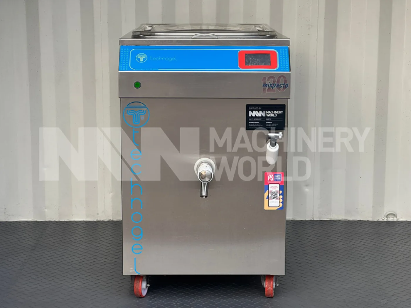 Technogel Mixpasto 120 Touch Ice Cream Batch Pasteuriser (Year 2022) - 1