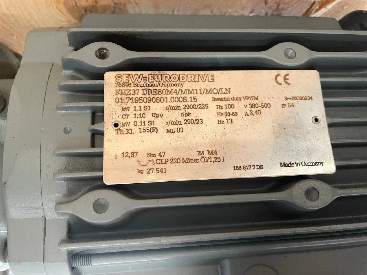 SEW-EURODRIVE Rührwerk FHZ37DRE80M4/MM11/MO/LN - 8
