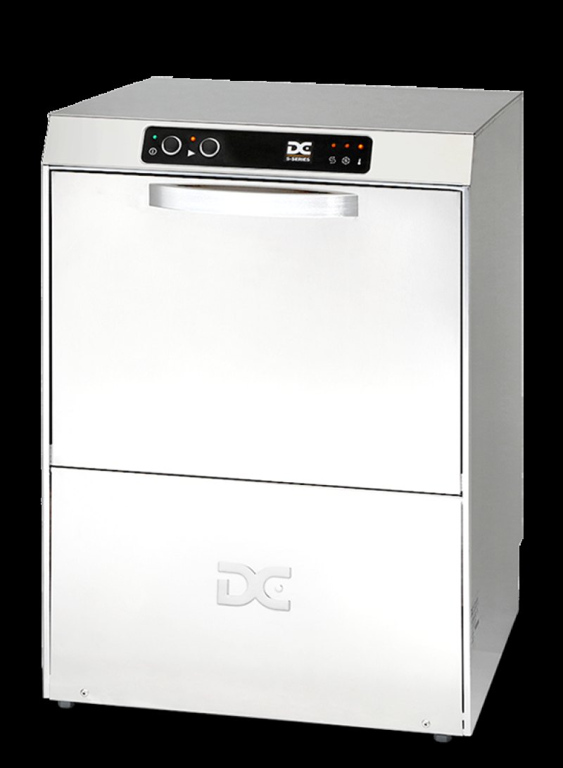 DC SD50AD Standard Range 500mm Basket Frontloading Commercial Dishwasher with Break Tank & Drain Pump 18 Plates - islandcatering