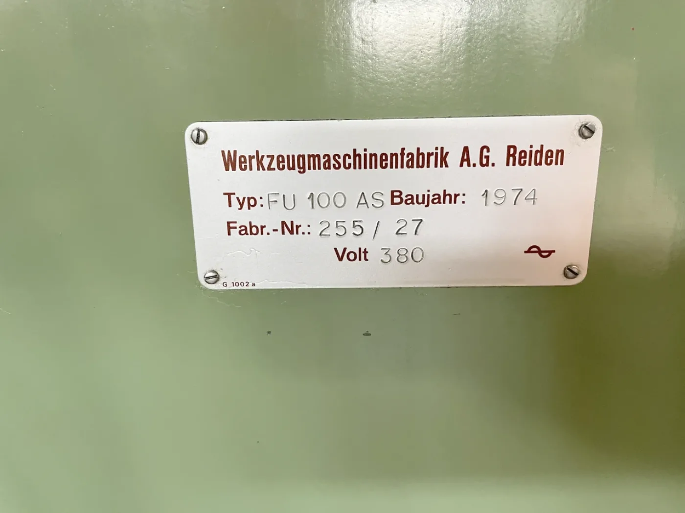 021348 - REIDEN FU 100 AS - 6