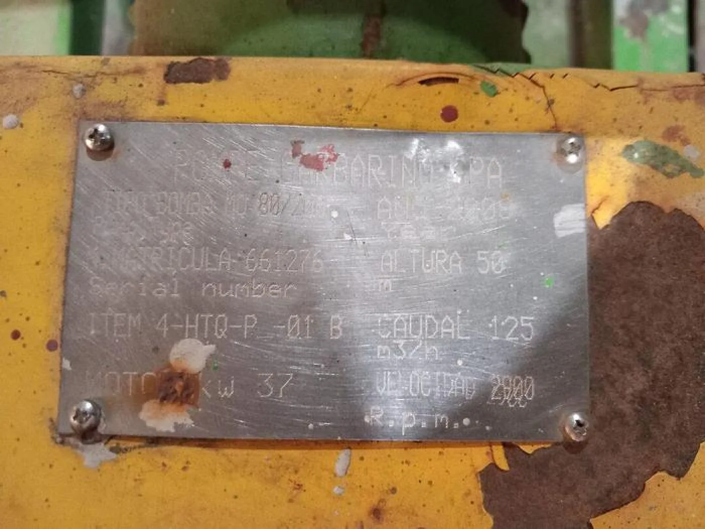 Bomba Garbarino MU 80-200-1 - 4