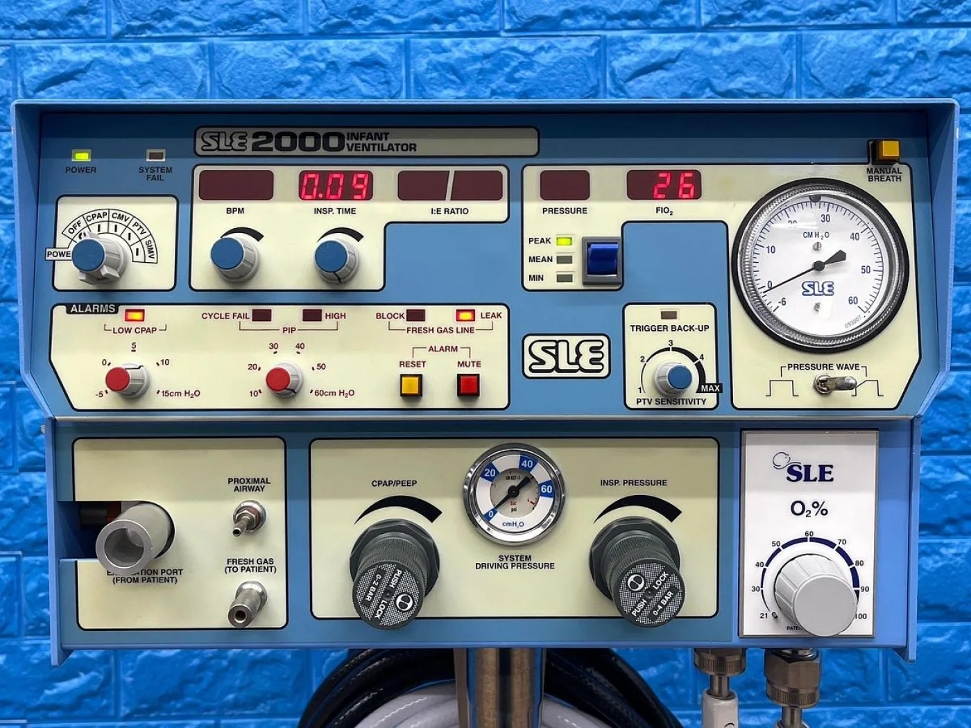 SLE 2000 Infant Ventilator, YOM: 2004 - 4