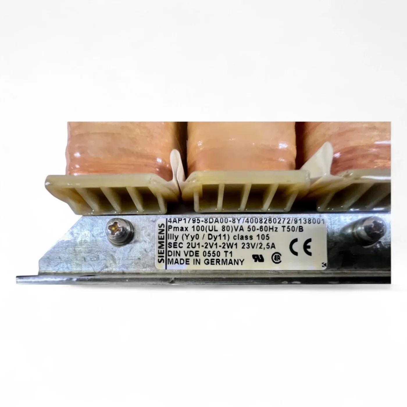 Siemens Dreiphasen-Steuertransformator 24 V DC / 20 A T50/B Art.-Nr. 4AV3295-7AA00 Power Supply - 6