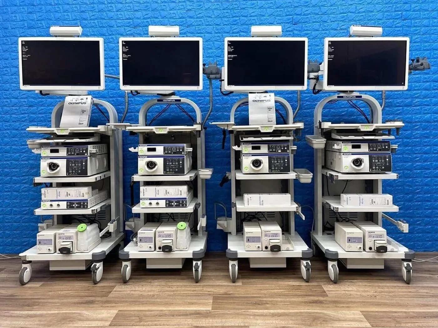 OLYMPUS CV-290 CLV-290 Complete Towers with 290 HD Gastro and 290 HD Long colonoscope Endoscopy Processor - 2