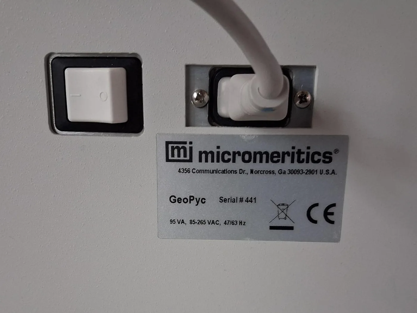 Micromeritics GeoPyc M942 Pyknometer - 6