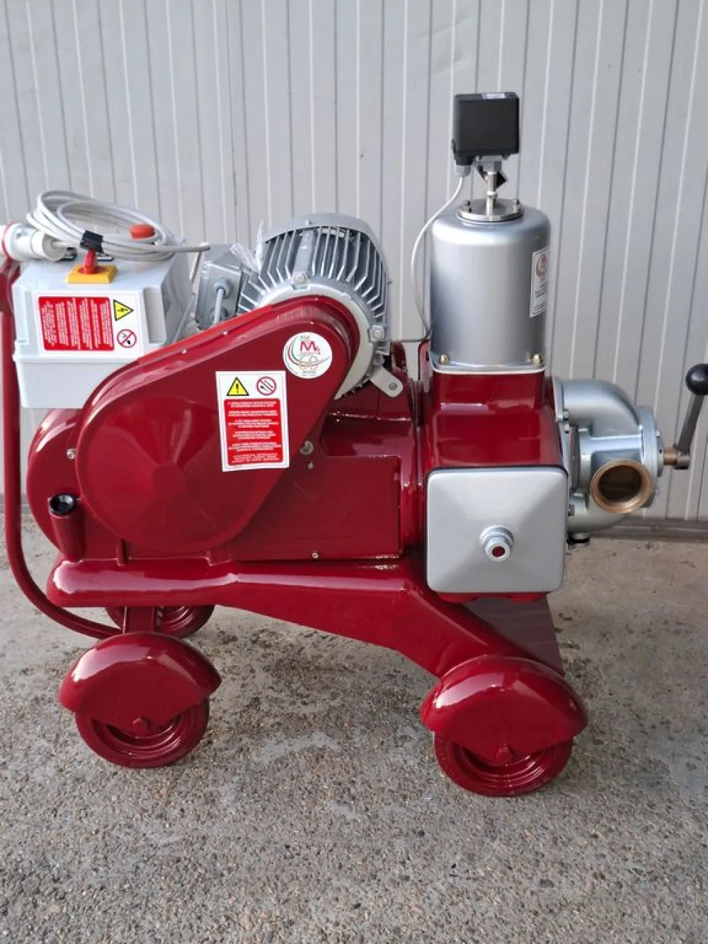 PISTON PUMP MANZINI MOD.300HL, TWIN-CYLINDER, BRONZE BODY PUMP, SECOND-HAND MACHINE