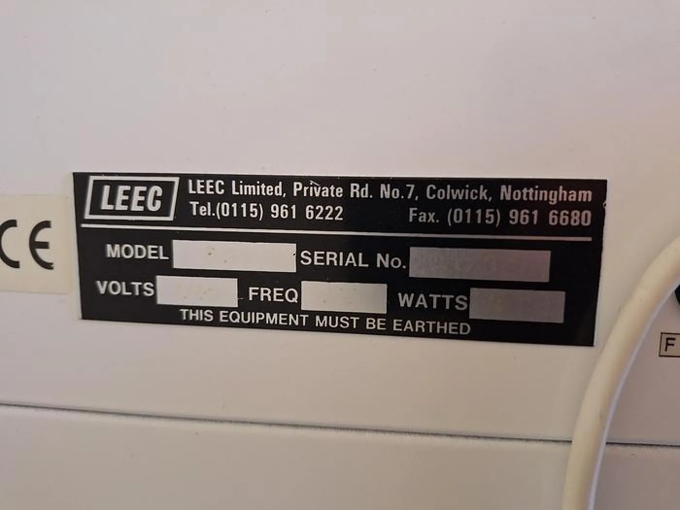 LEEC P3 Incubator - 2