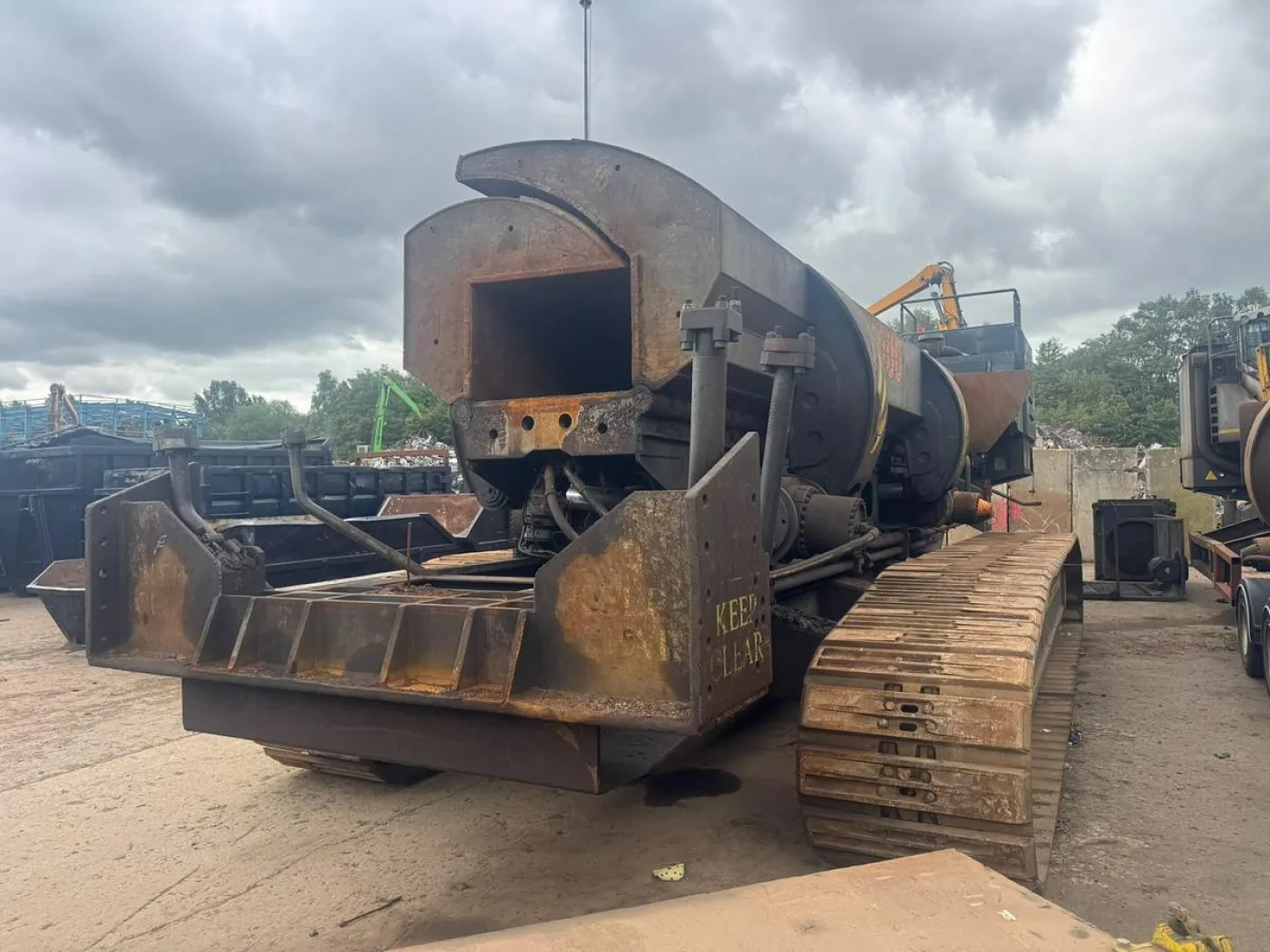 2019 Lefort Trax 1000 Tracked Shear Metal Baler - 5