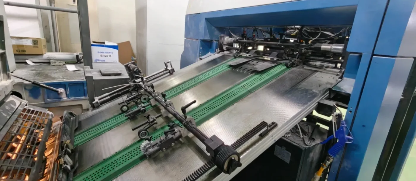 KBA Rapida 105-4 CX offset printing press - 7