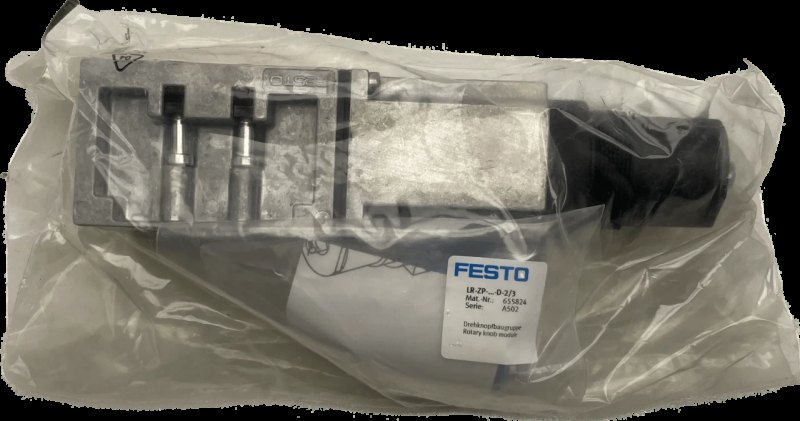Festo Druckregler-Zwischenplatte LR-ZP-P-D-2