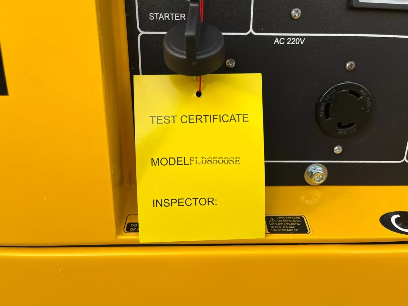 Giga power PLD8500SE 8 kVA silent generator - 5
