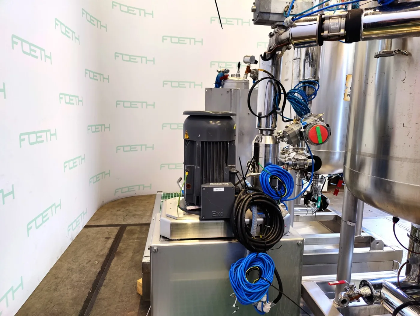 HPV IKA Dispax DR 2000/5 continuous inline mixing system - Inline mixer - 1