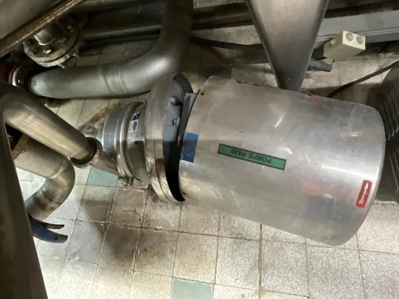 2003 Inoxpa Inoxpa PROLAC S35F Stainless Steel Kontakt Parts Centrifugal Pump - 3