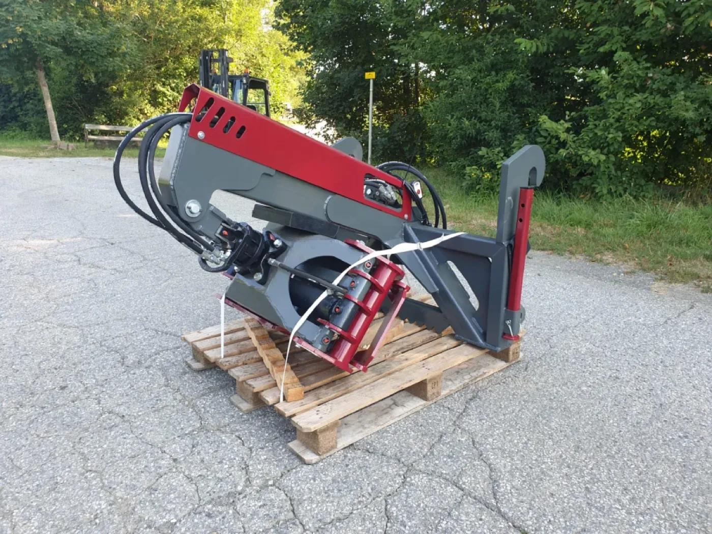 Rückezange hydraulisch für Teleskoplader - 3