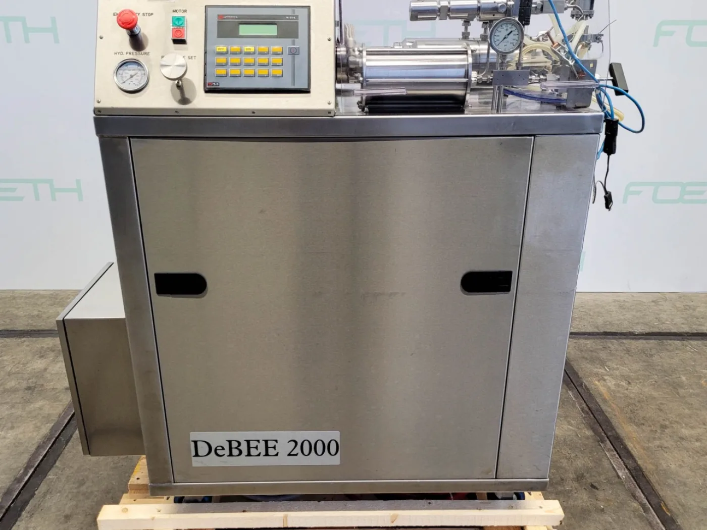 Debee 2000/3 - Piston homogeniser - 7