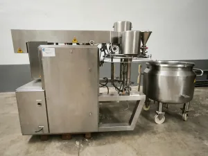 BACHILLER BACHMIX PC 200 STAINLESS STEEL 316 REACTOR 340 LITERS JACKETED AND WITH AGITATION