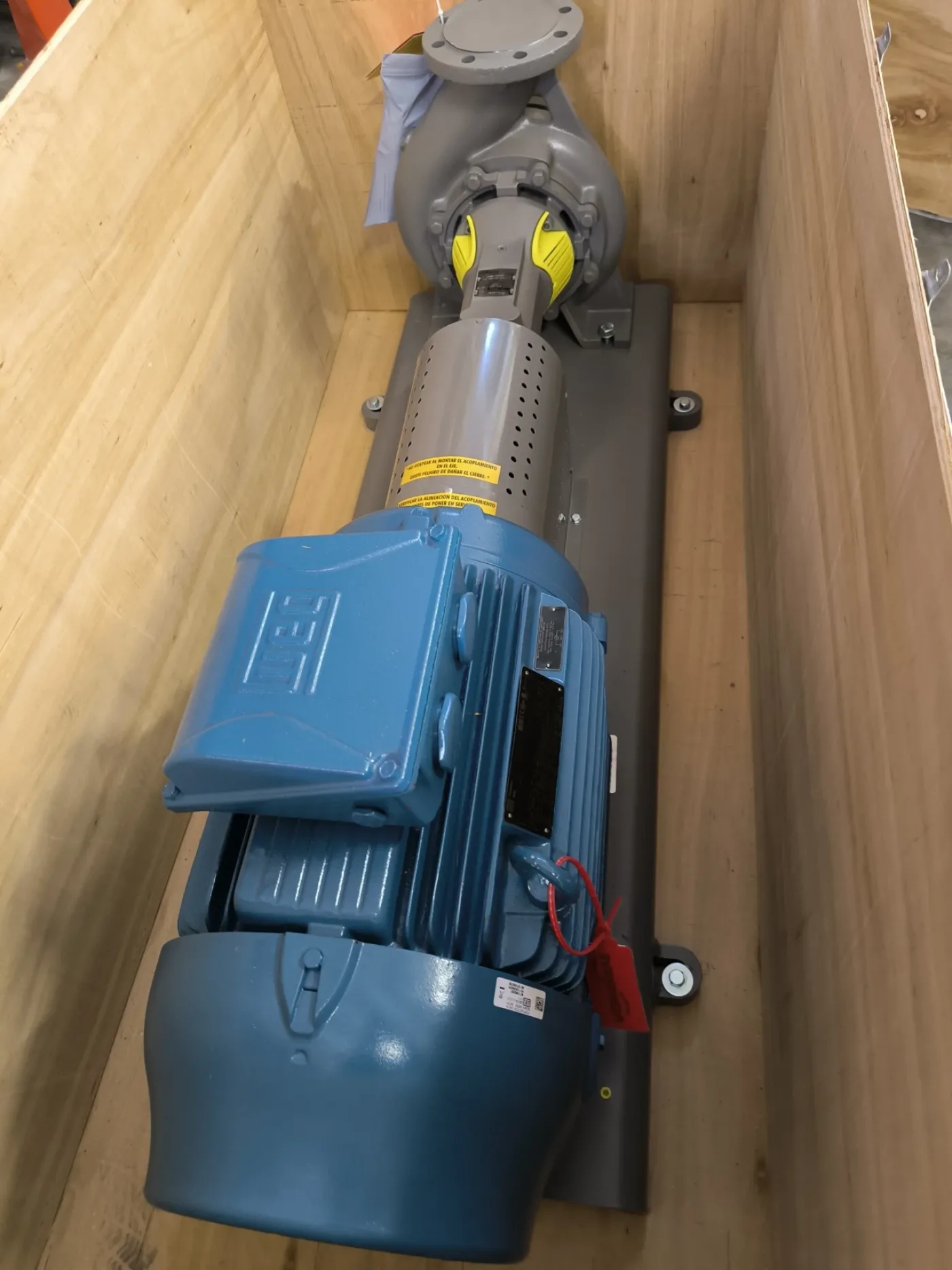 FLOWSERVE ZLND 100200 CENTRIFUGAL PUMP 37 KW UNUSED - 3