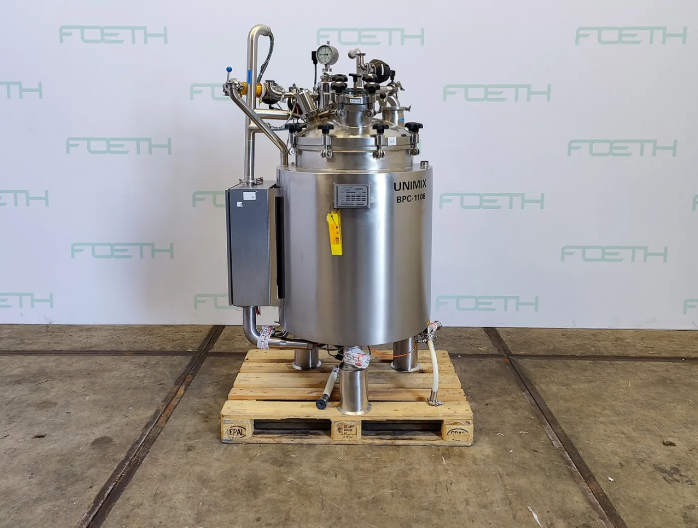 Haagen & Rinau Unimix 200 Ltr. - Stainless Steel Reactor - 3