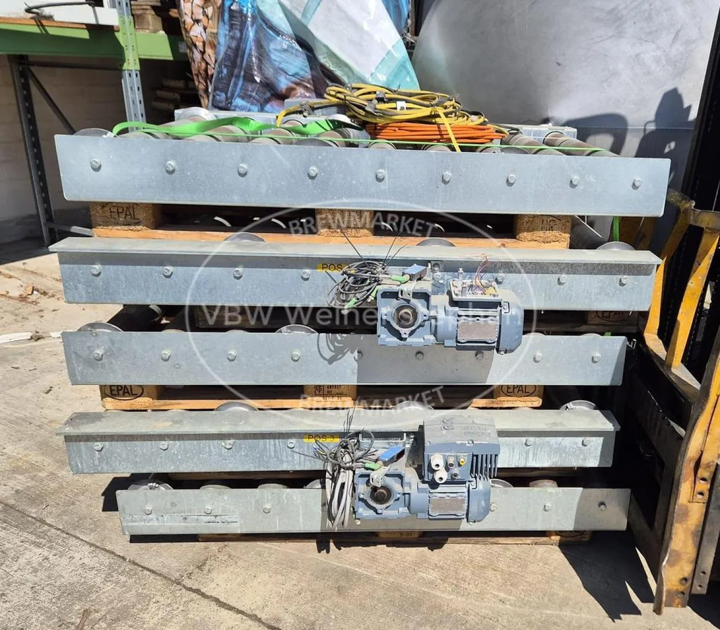 Pallet roller conveyor - 7