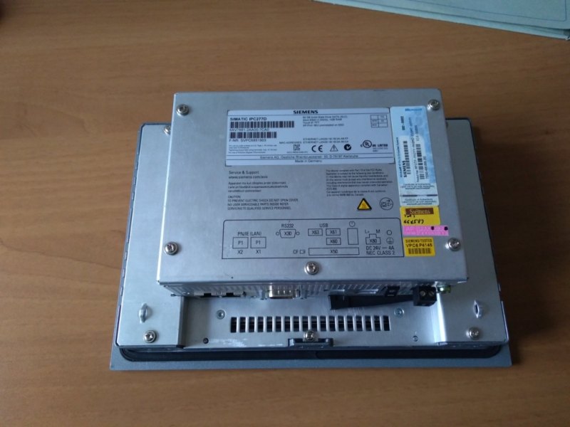 SIEMENS TOUCH PC – SIMATIC IPC277D