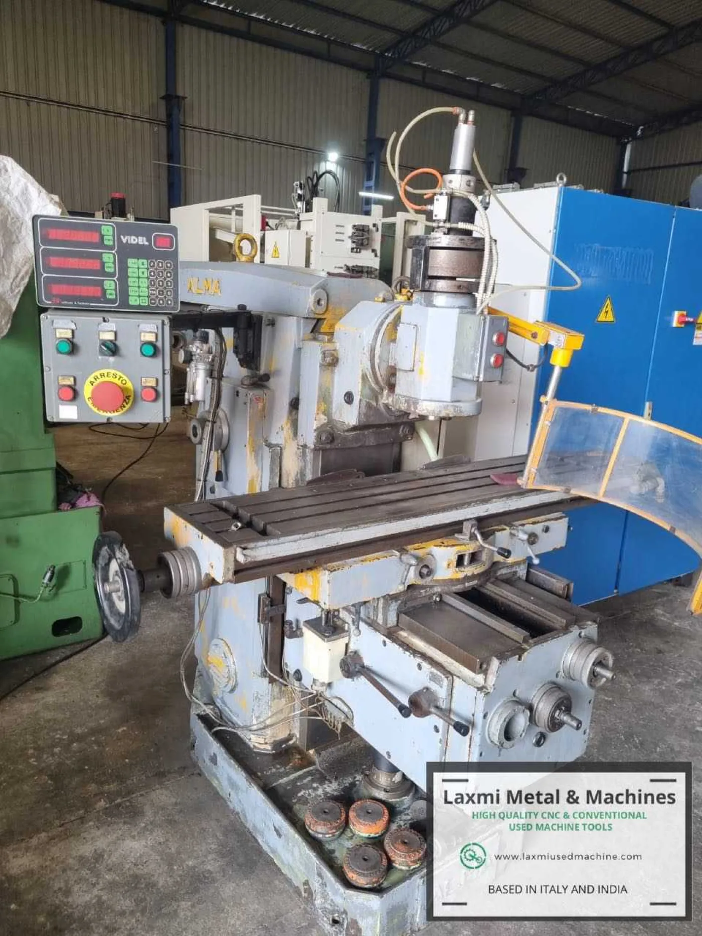UNIVERSAL MILLING MACHINE, ALMA - mod. U2 - Laxmi Metal & Machines, Rohtak - 7