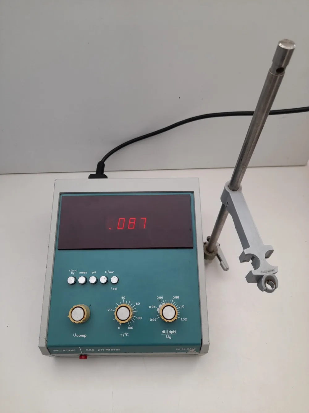 1445 – Not tested Metrohm pH meter 632
