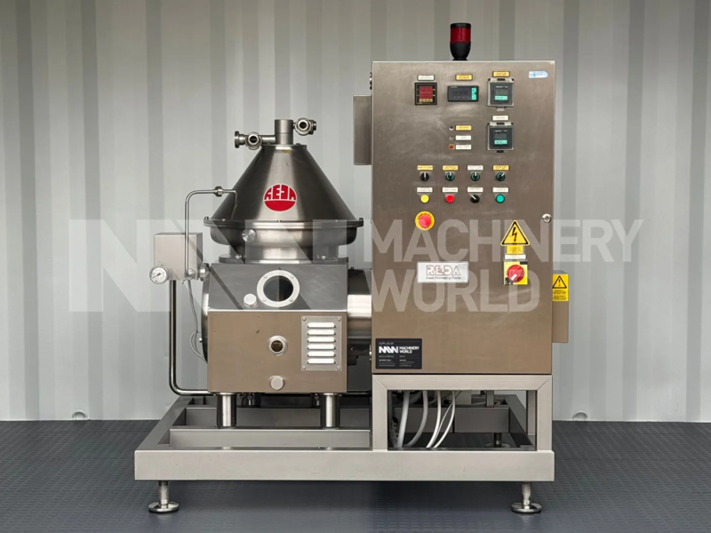 3,500 LPH Reda RE15TE Milk Cream Separator (Year 2010) - 1