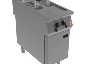 Falcon F900 Twin Pan, Twin Basket Electric Fryer on Feet E9342 - islandcatering