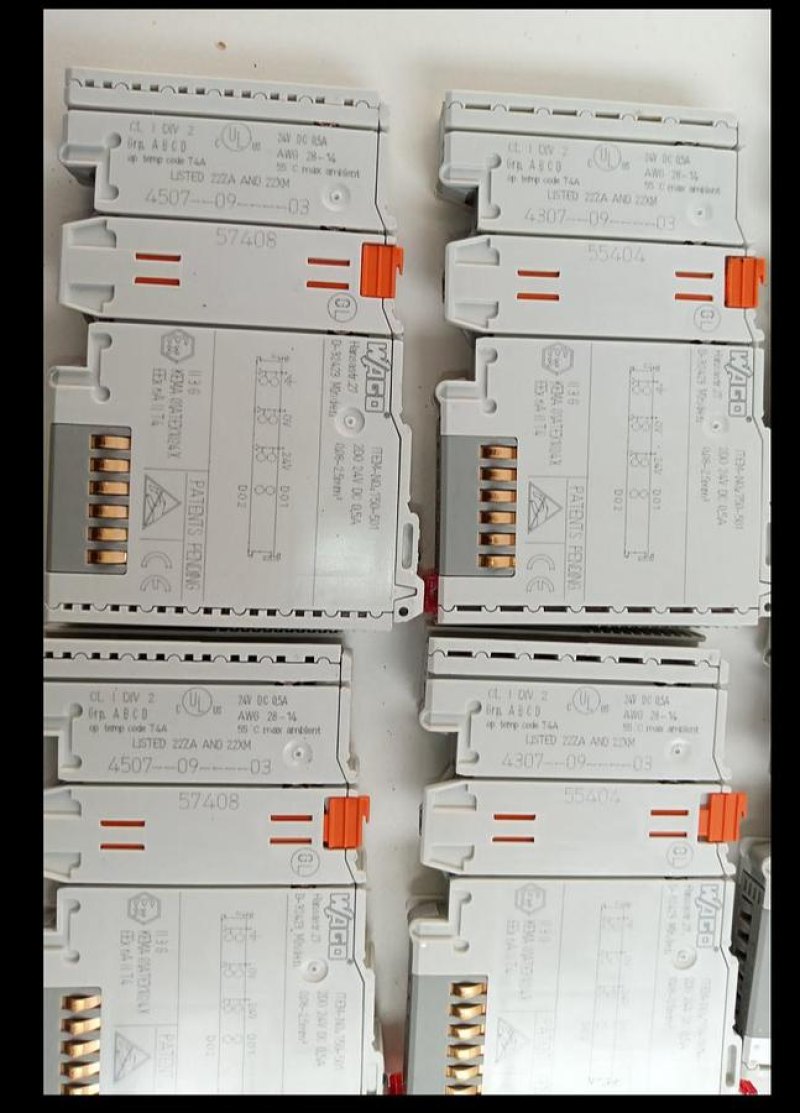 WAGO Industrial I/O Modules for Automation Systems