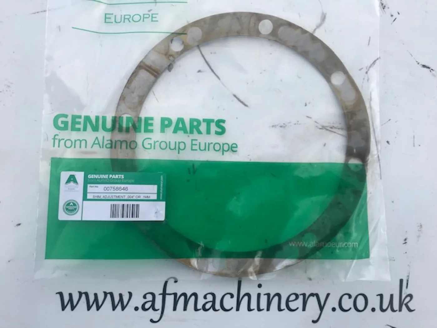 Spearhead 430 Shim - 00758646 - 1