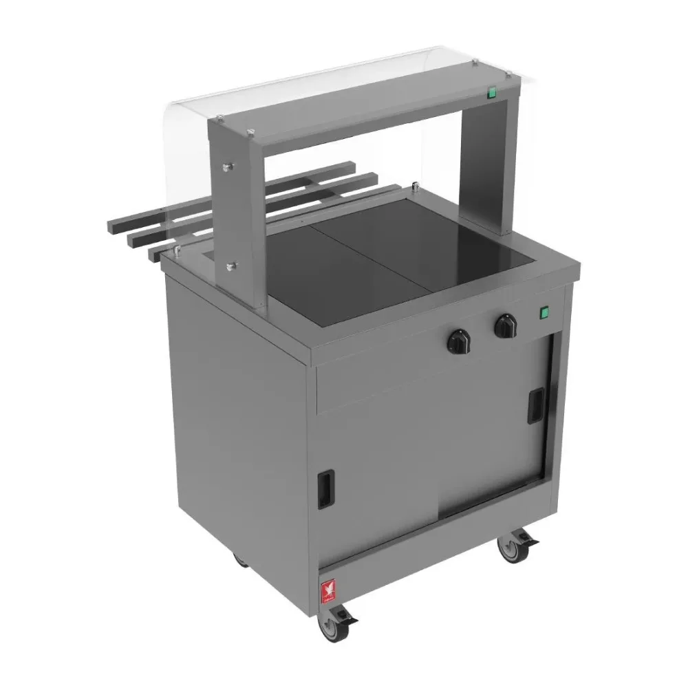 Falcon Hot Cupboard Servery Counter FC2-ST - islandcatering