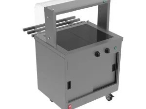Falcon Hot Cupboard Servery Counter FC2-ST - islandcatering