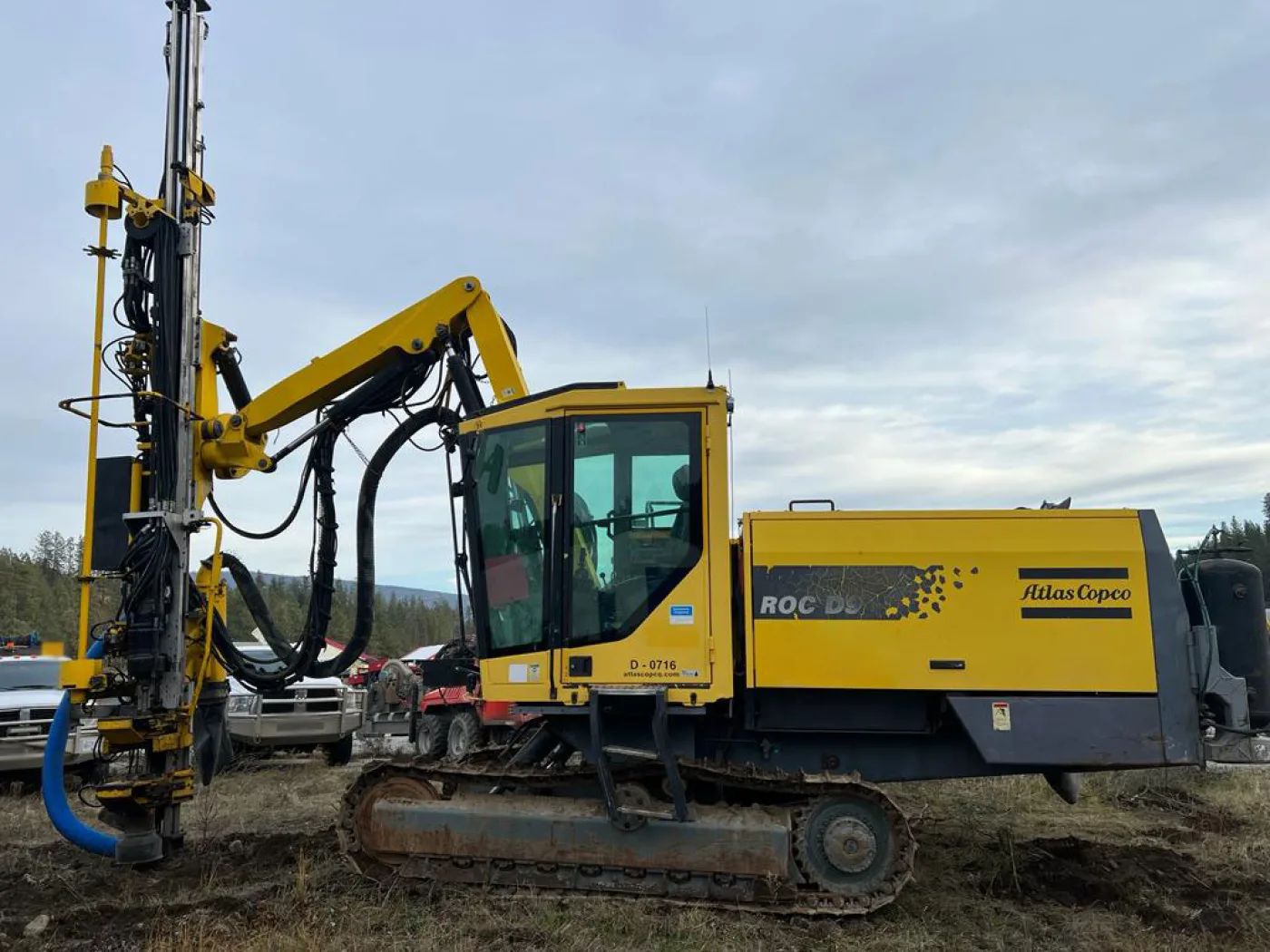 Atlas Copco ROC D3-01 Rock Drill - 7