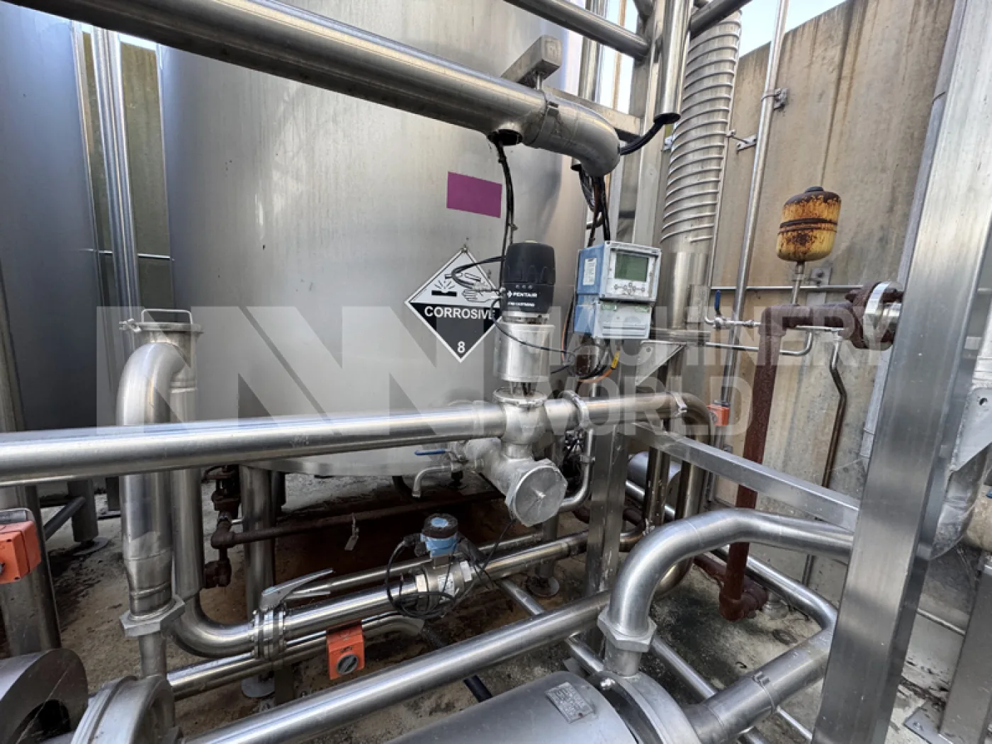 40,000 LPH GEA 4-Tank (3,000L) 1-Channel Automatic CIP System Plant - 6