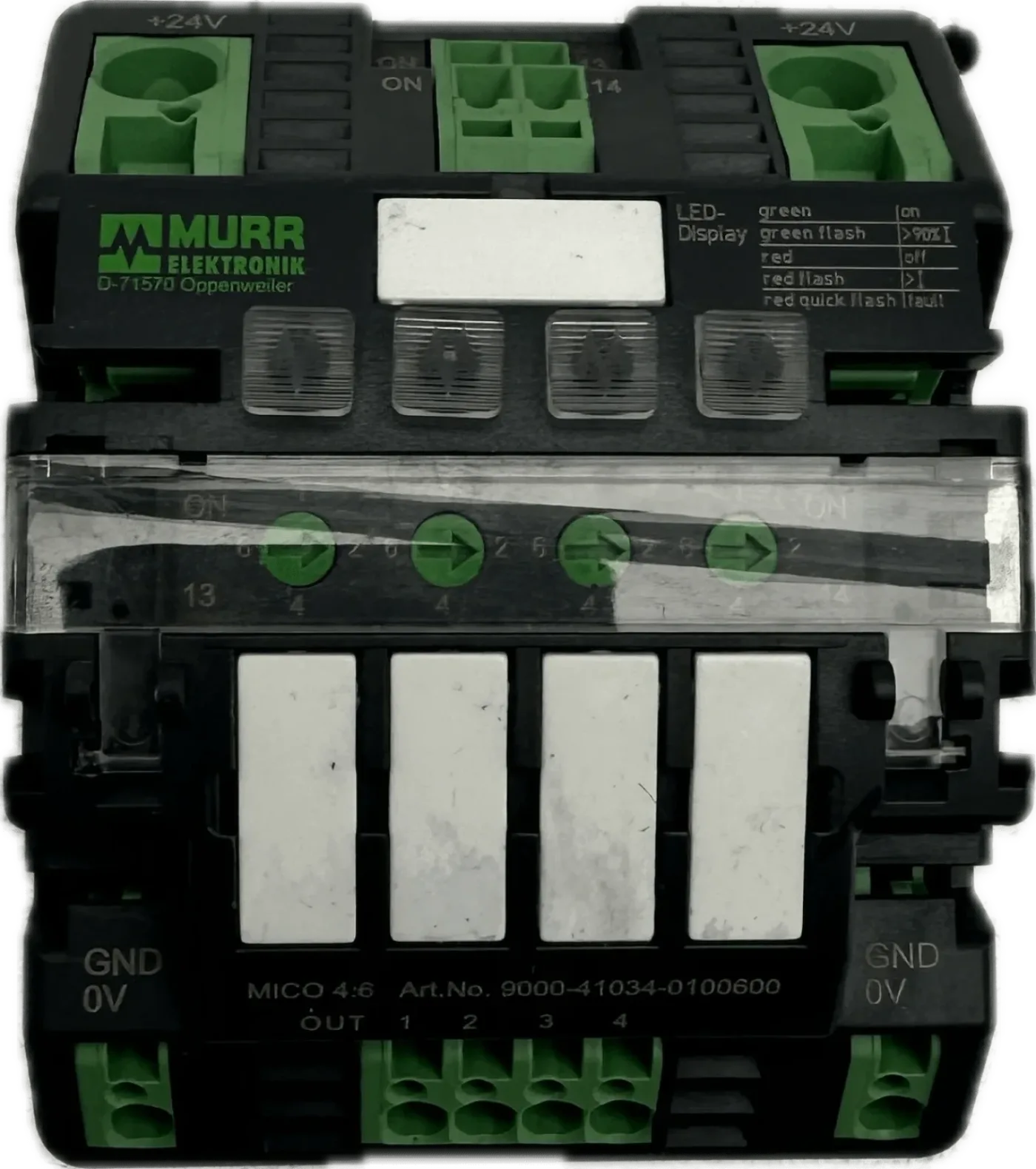 Murr Electronic MICO Lastkreisüberwachung, 4-kanalig 9000-41034-0100600 - 2