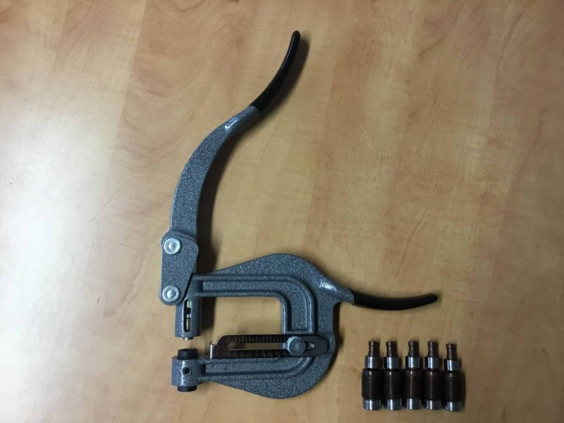 WNS Metal Hole Punch 82mm Throat Size - WNS - W. Neal Services Ltd