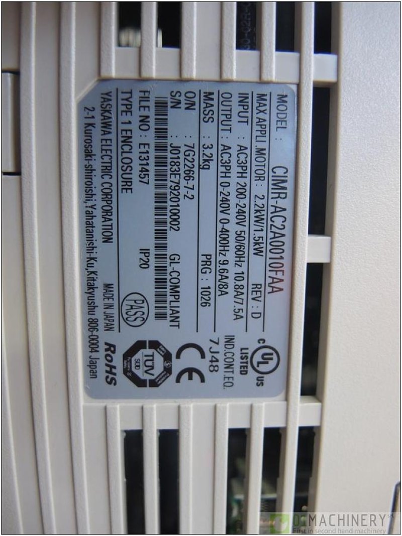 2010 YASKAWA CIMR-AC2A0010FAA AI1534