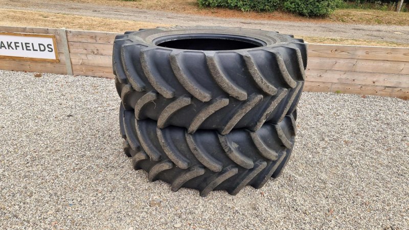 Pair of used 650/65R42 Vredestein tyres