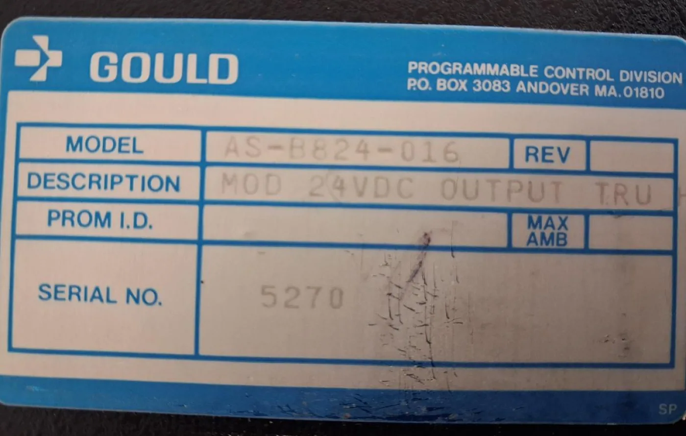 Modicon AS-B824-016 24VDC Output Module - 6