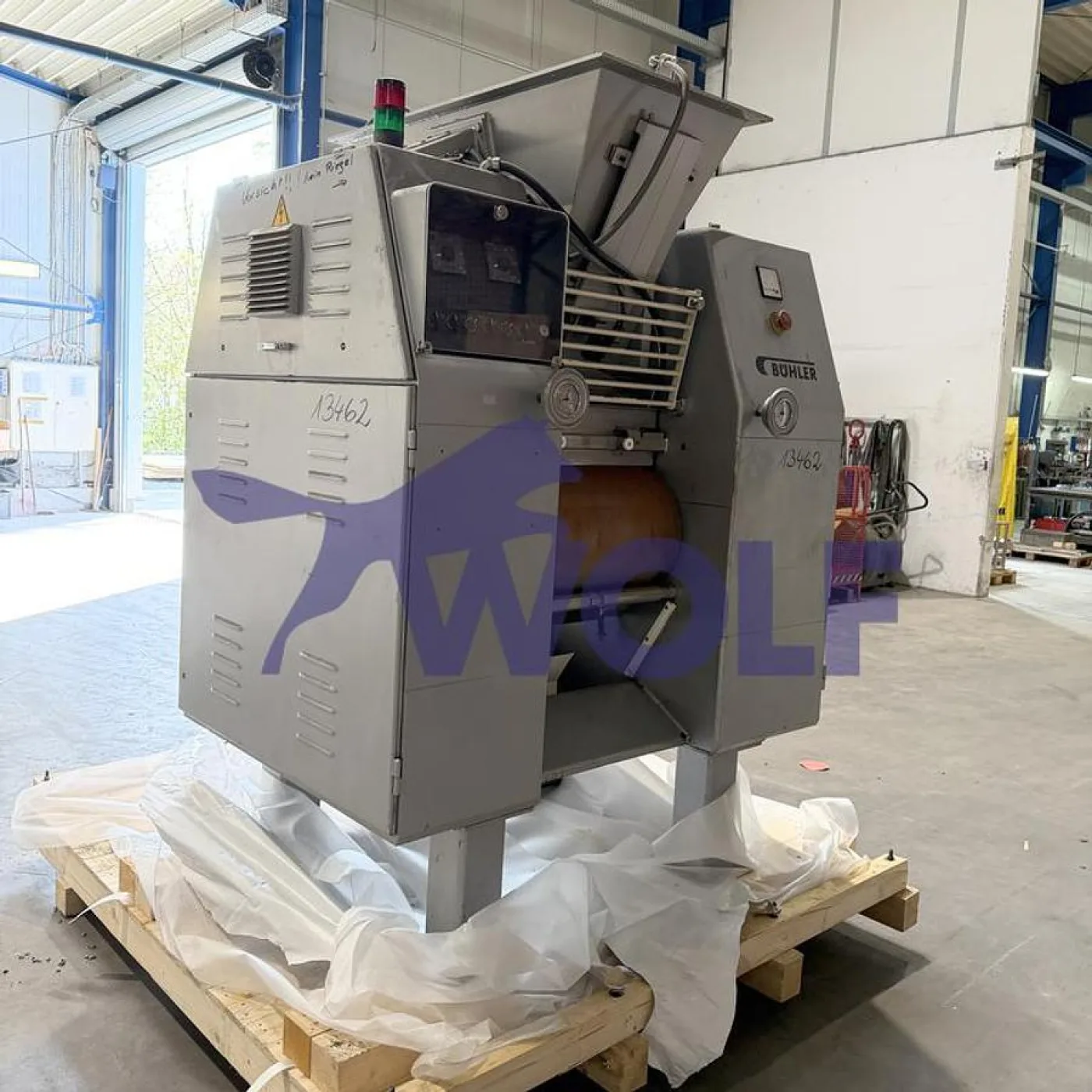 Zweiwalzwerk BÜHLER - Type SZAN-500, mit 500 mm Arbeitsbreite. - 1