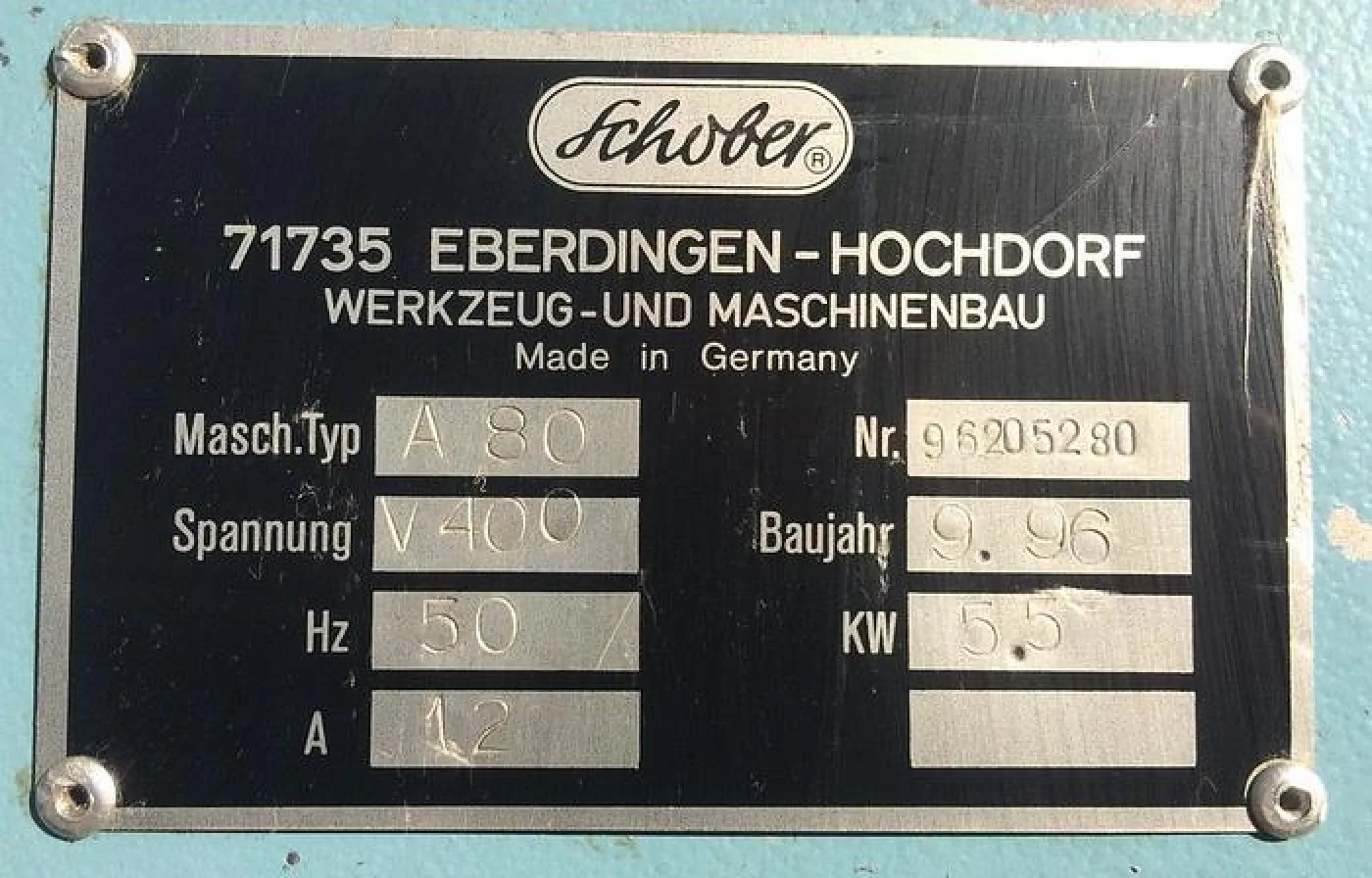 Schöber A80 - 3