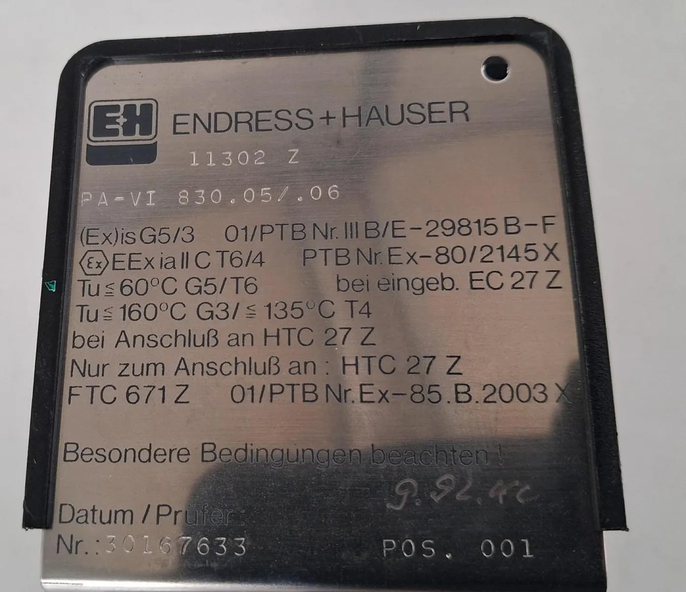 Endress+Hauser Liquiphant M FTL50 Grenzstandschalter - 4