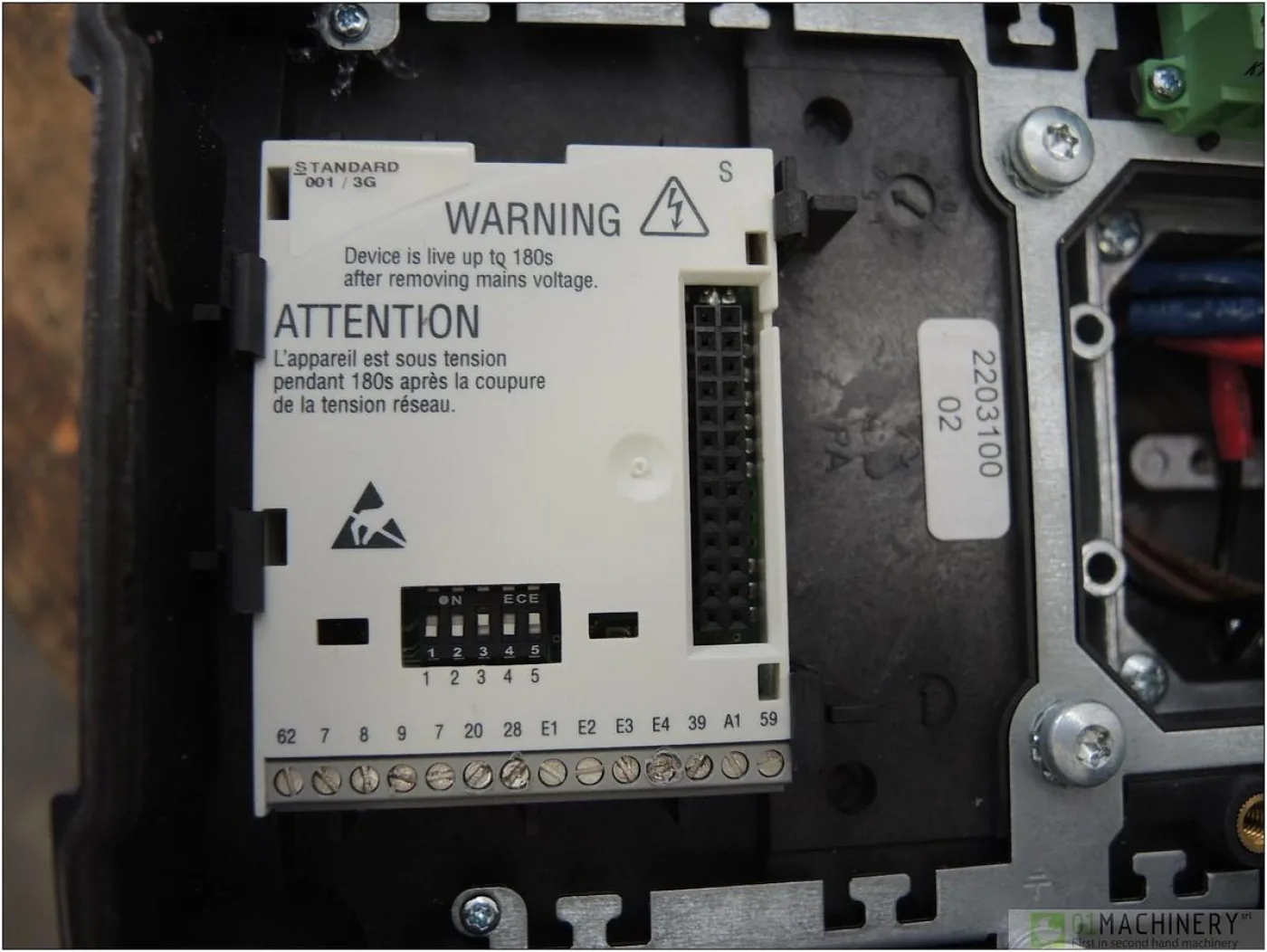 2009 LENZE GKR03-2E HAK 063C12 AI2454 - 7