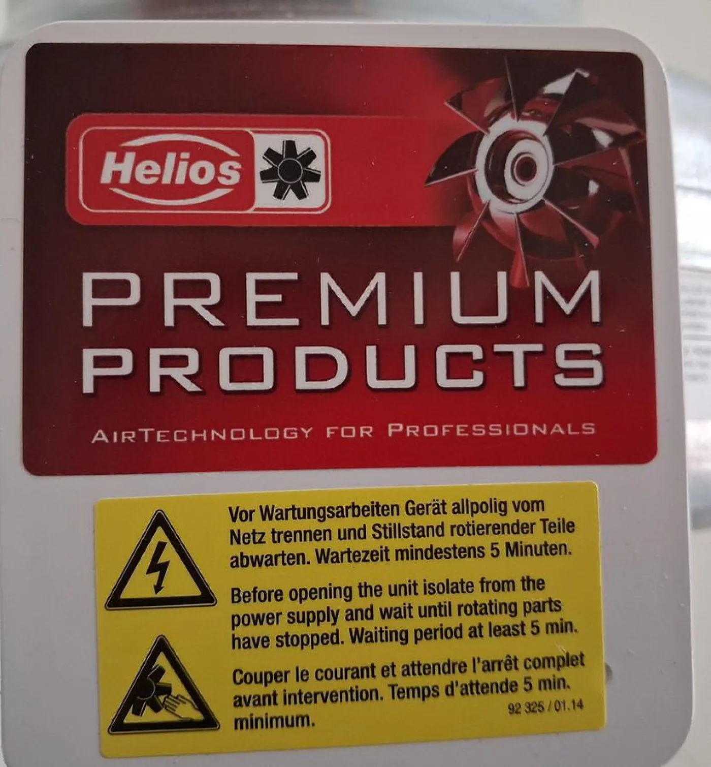 Helios RR EC 250 Radial-Rohrventilator - 7